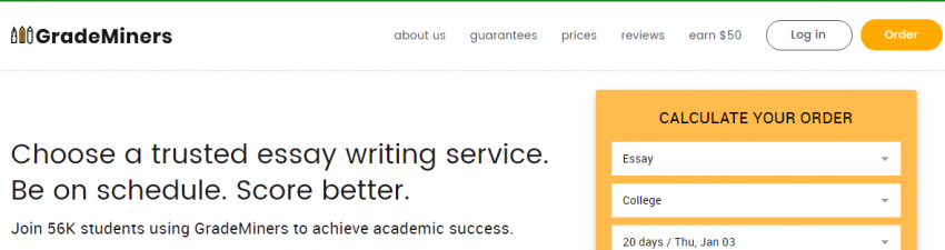 grademiners the fastest essay writing service