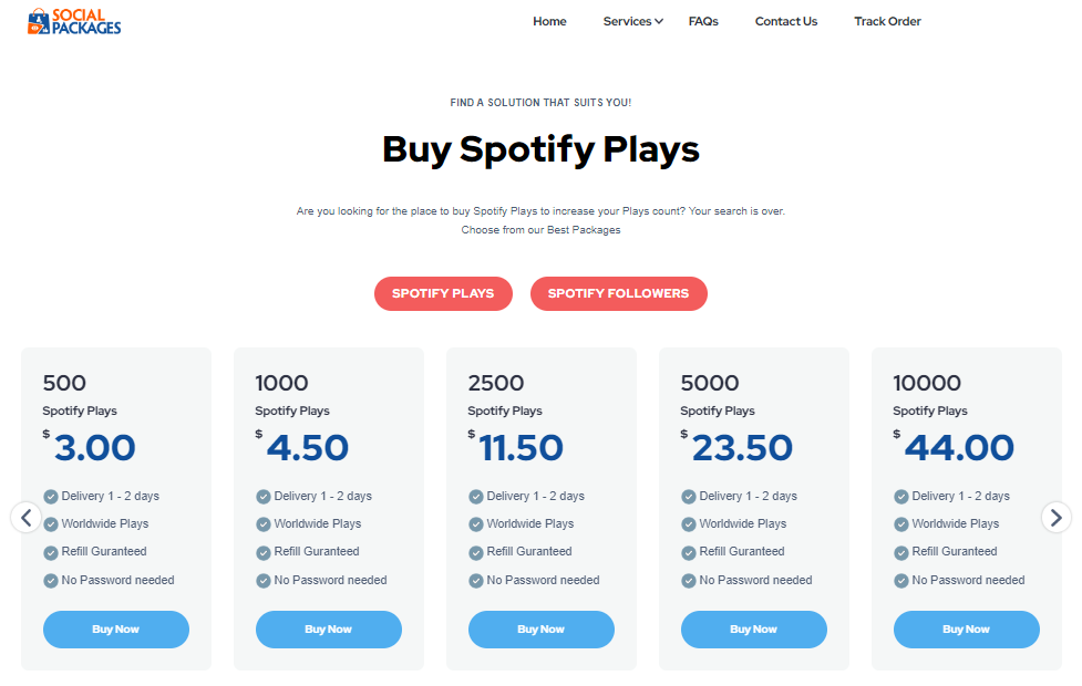 27 Best Sites to Buy Spotify Plays, Followers & Streams (2024)