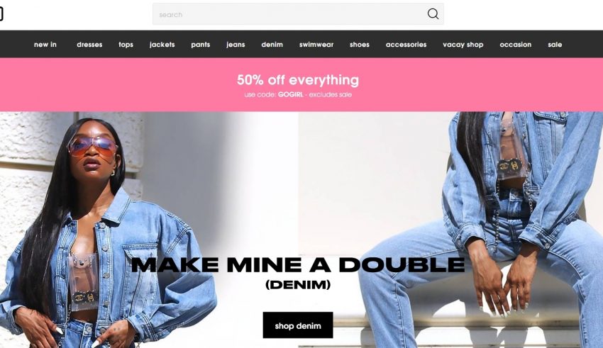 missguided clothing websites