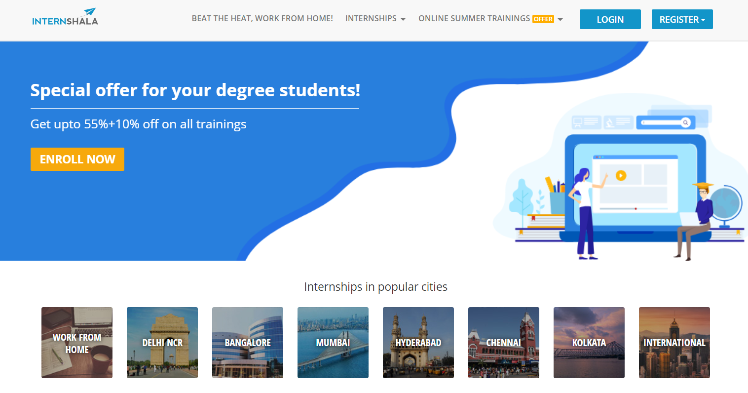 10 Best Internship Websites In India For The Summer 2024   Internshala  