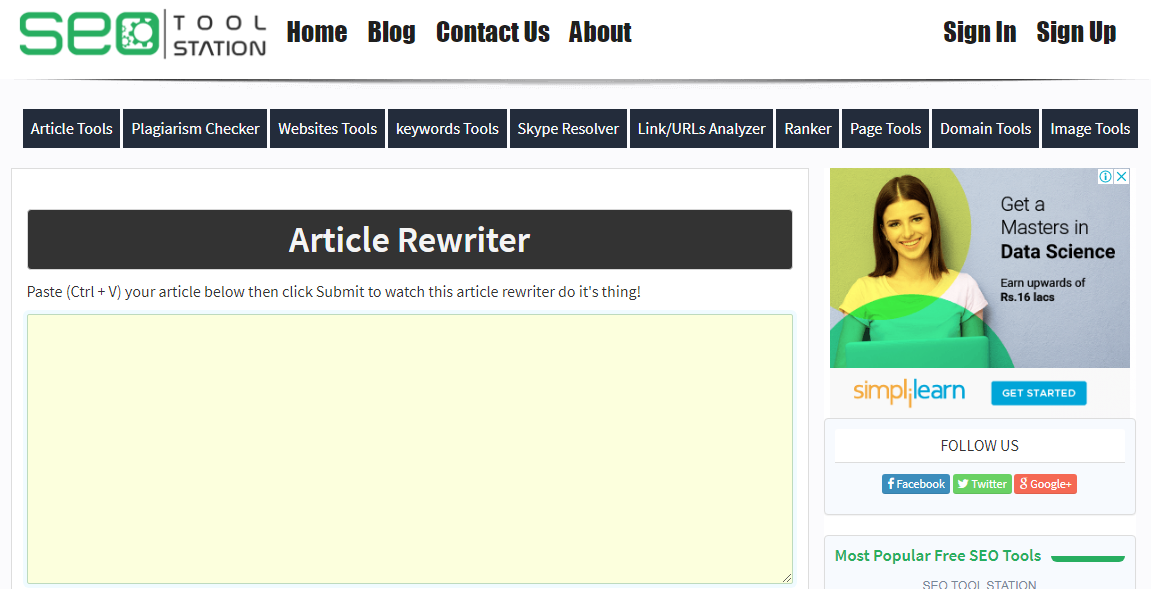 online article review tool