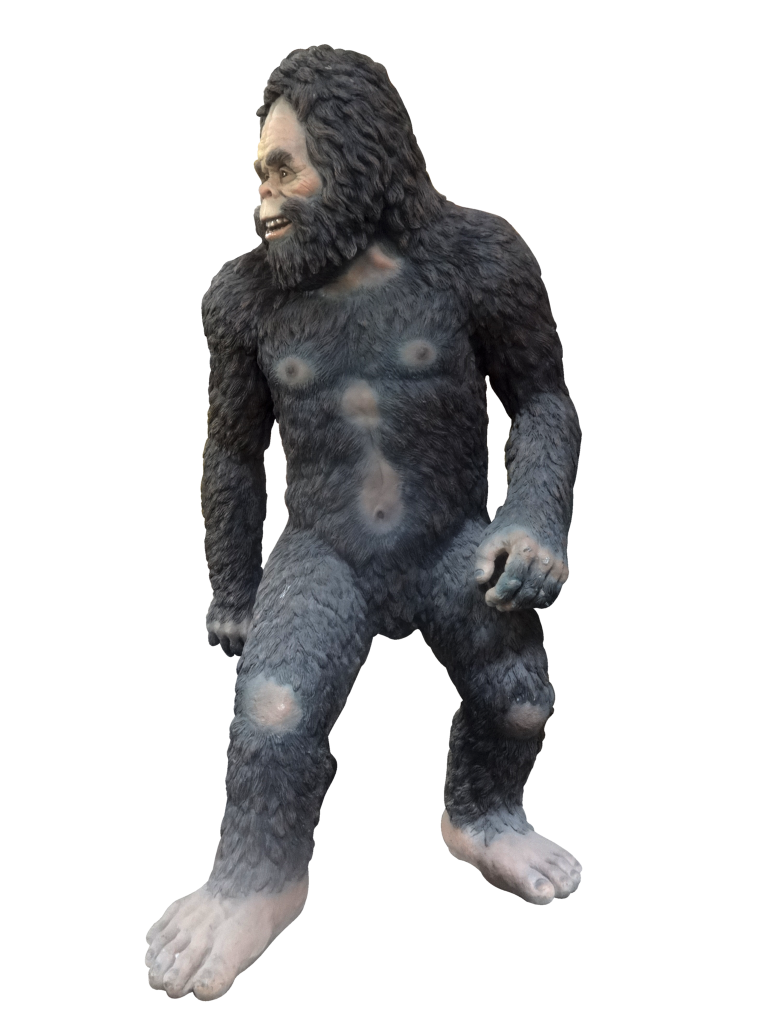 resin bigfoot statue