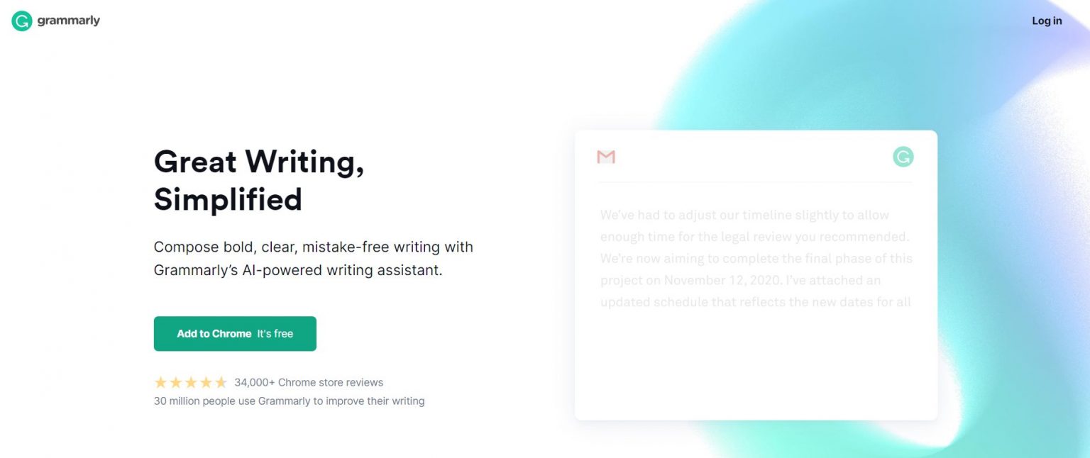 10 Best Writing Software For Writing Lovers In 2024   Grammarly 1536x646 