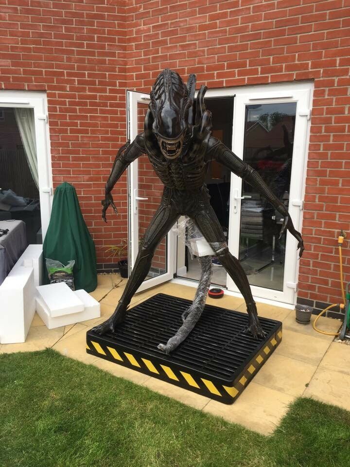 life size alien statue for sale