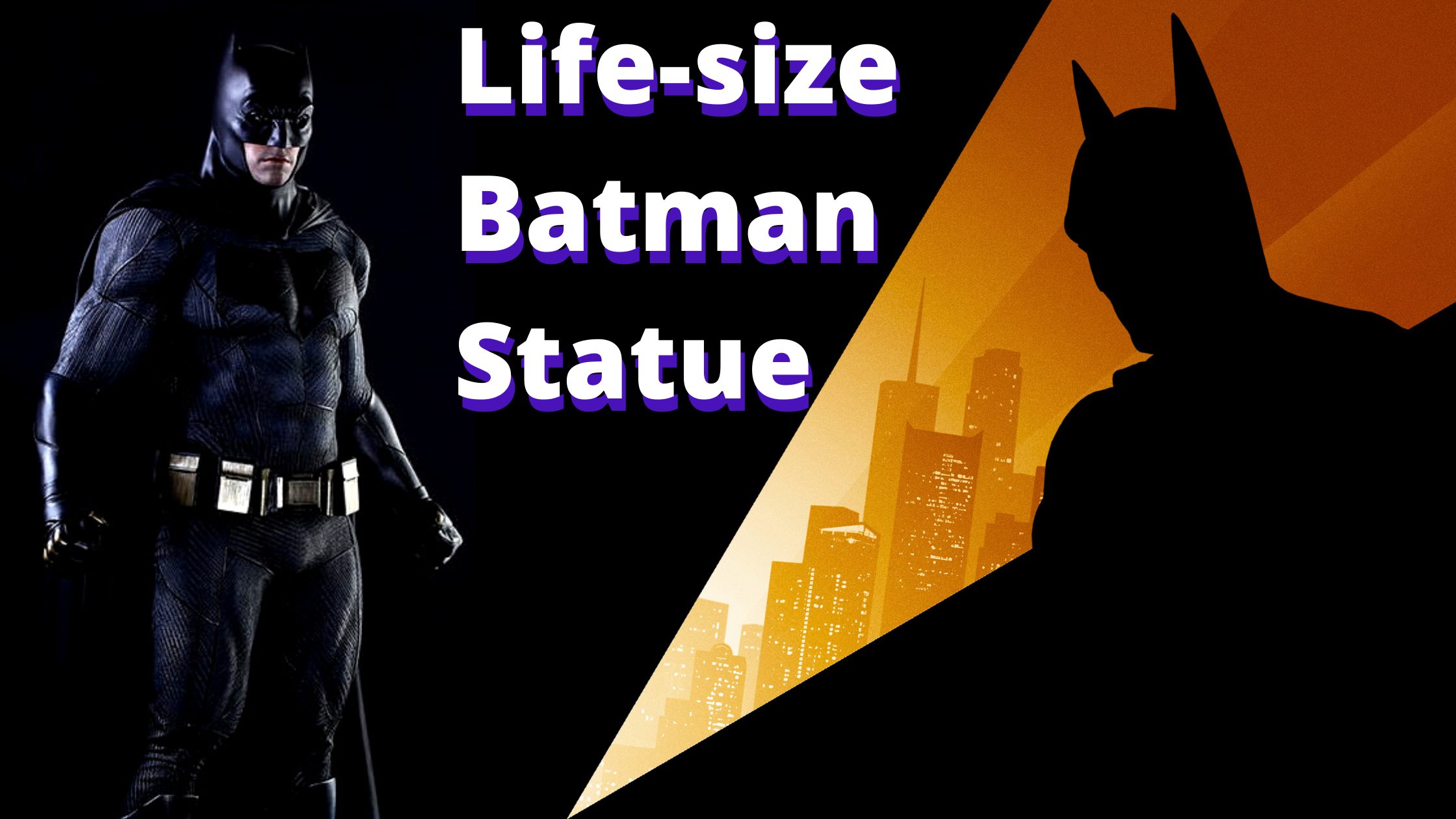 7 Best Life-size Batman Statue To Buy for Your House, Garden etc In 2023
