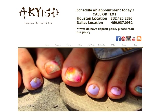 Akyish Japanese retreat and spa - Nail Salons Plano