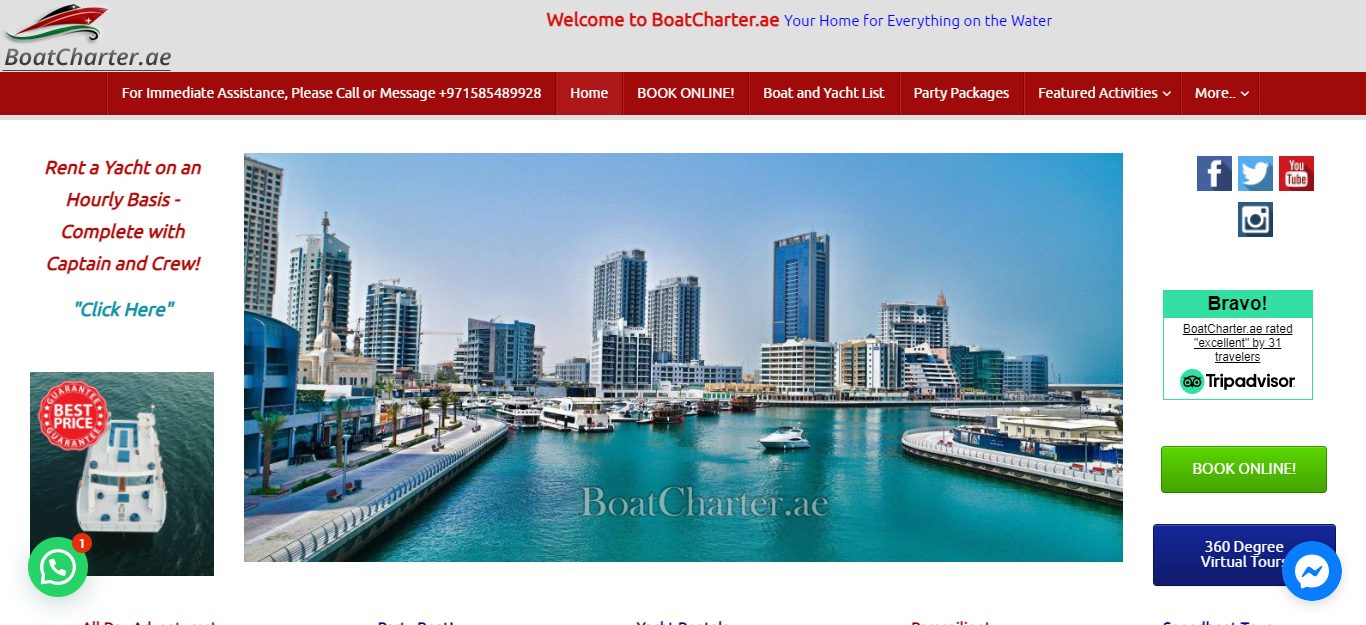 15 Best Boat Rentals in Dubai (Top Rated Services)