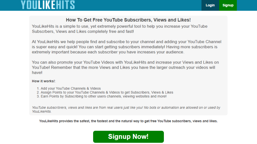 15 Best Sites To Get Free YouTube Subscribers In 2024   YouLikeHits 850x478 